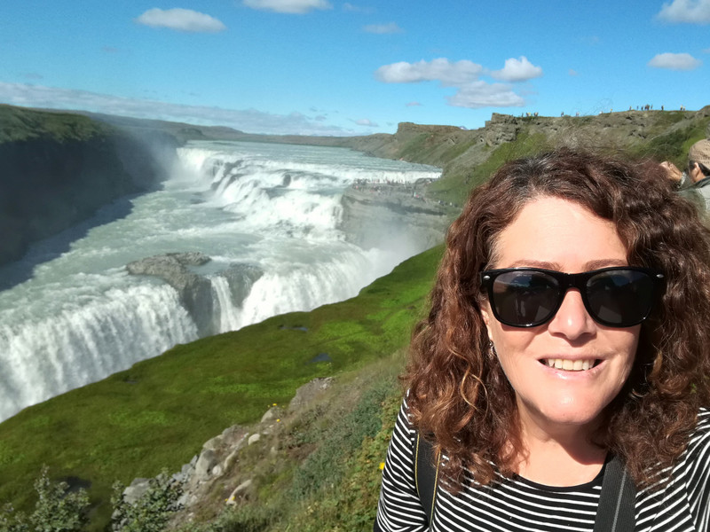 Selfie at the falls! 