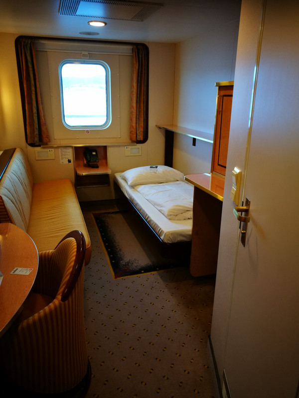 My cabin on the ship
