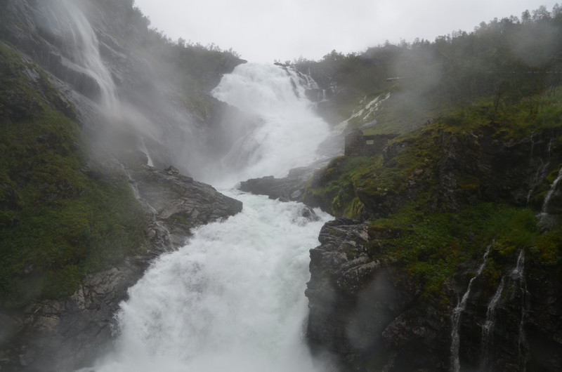 Kjosfossen Waterfall - with the haunting music and mystical women 