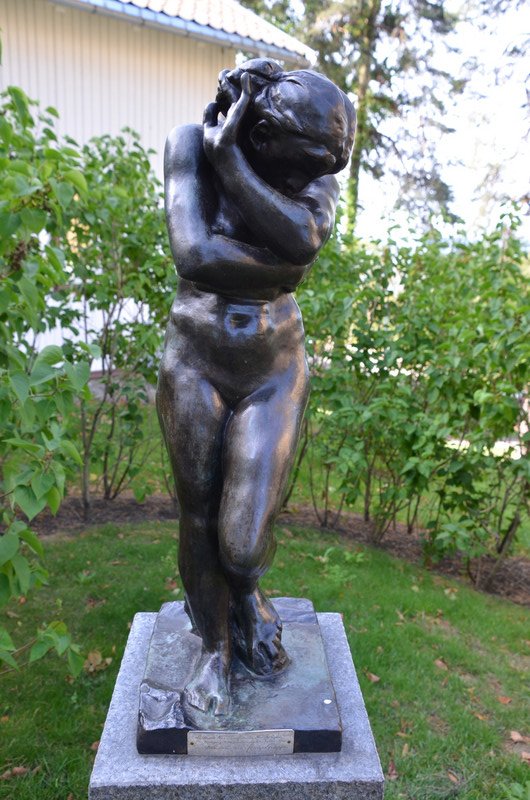 Sculpture by August Rodin in Ekebergparken