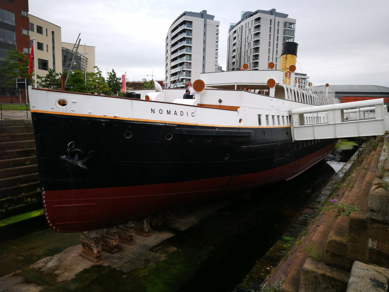 Sister ship of the Titanic 