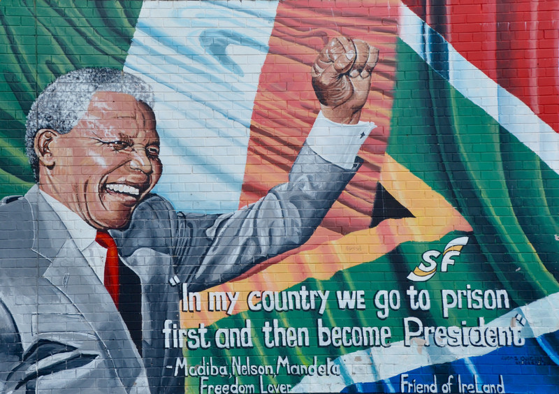 Nelson Mandela - a supporter of the Nationalist movement