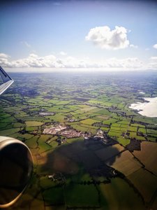 Flying out of Belfast