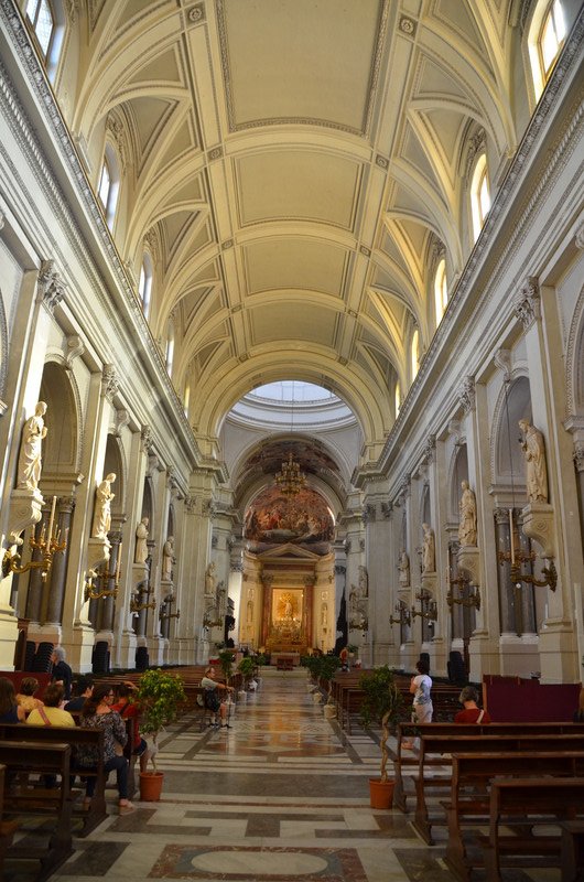 Inside the Palatine Chapel