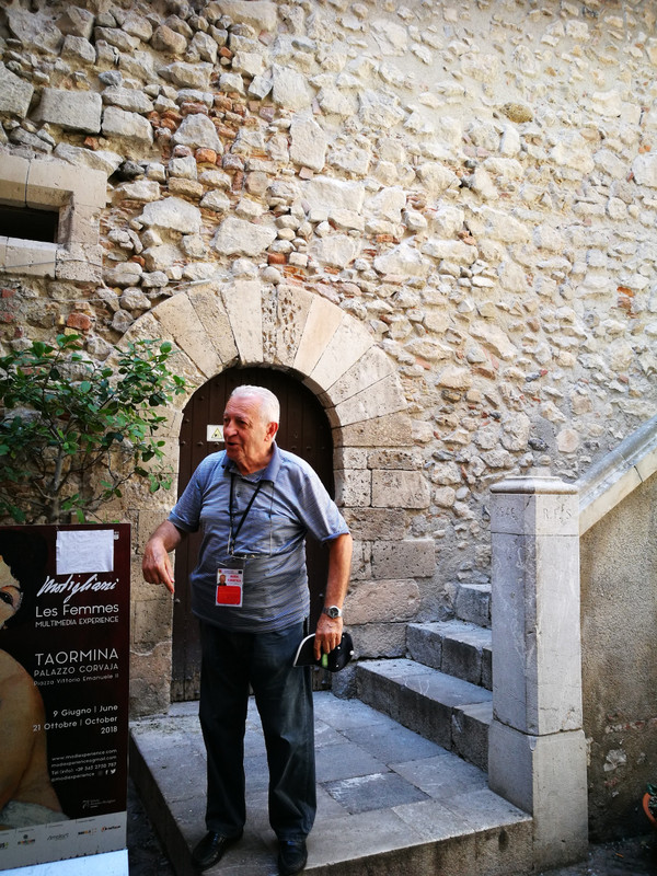 Our guide, the one and only Salvatore