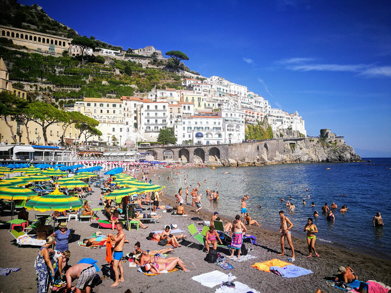 Amalfi, beachside 