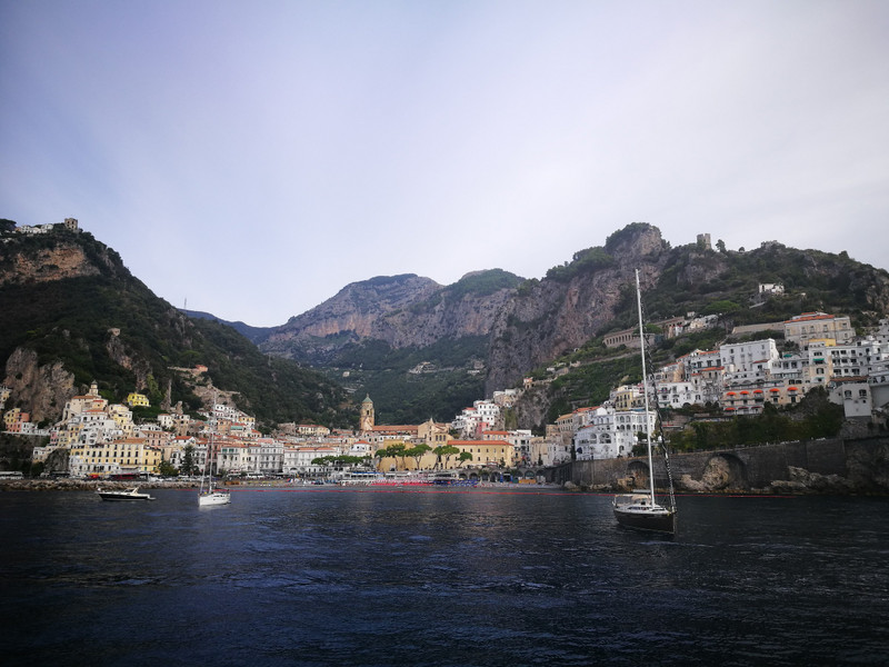 The town of Amalfi 