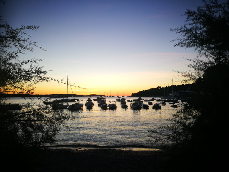 Sunset on Hvar 
