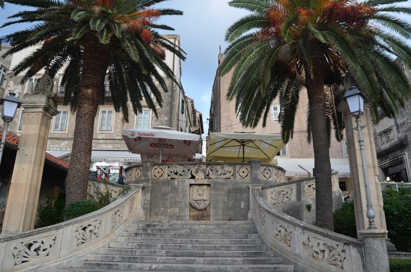 Entry into the old town of Korcula