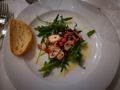 The octopus salad