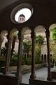 Inside the Cloister of the Franciscan Monastery