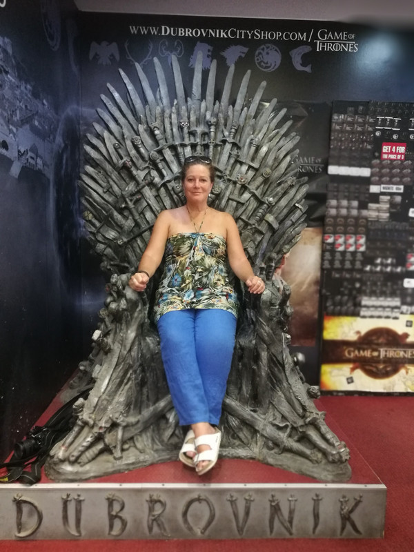 Me on the Iron Throne 
