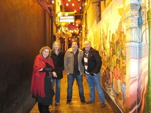Nora, Eimear, Damien and Mike Fenton in Cork