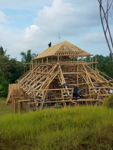 New construction outside of Ubud