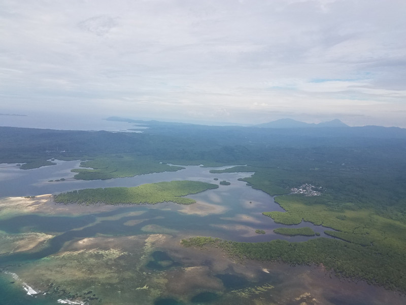 Landing in Manado on Sulawesi