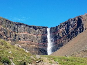 Hengifoss - one of my favorite waterfalls in Iceland (and there are a lot of 'em)