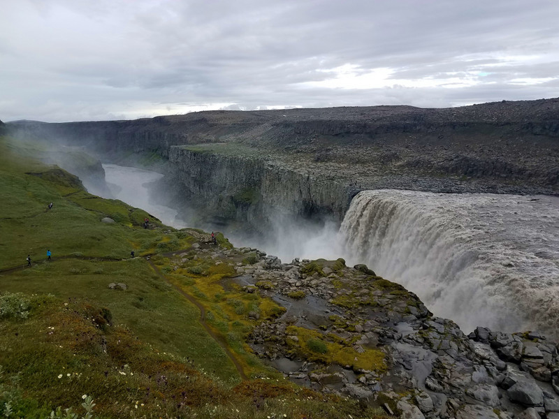 Dettifoss (from the west)