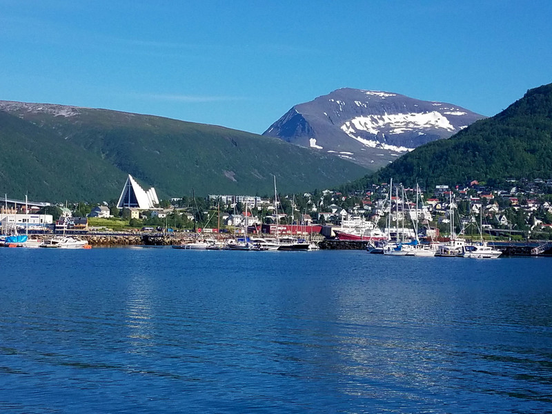 View from my room in Tromso