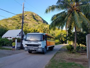 The island school bus