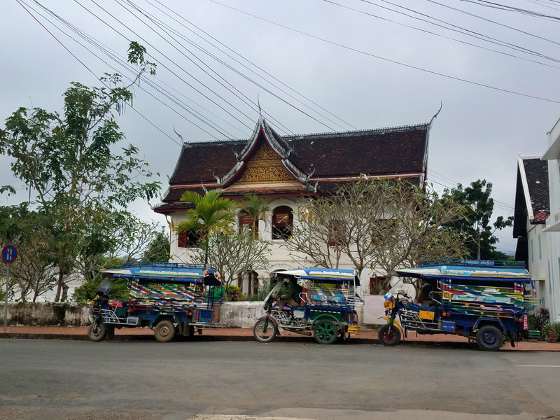 Typical Luang Prabang street scene