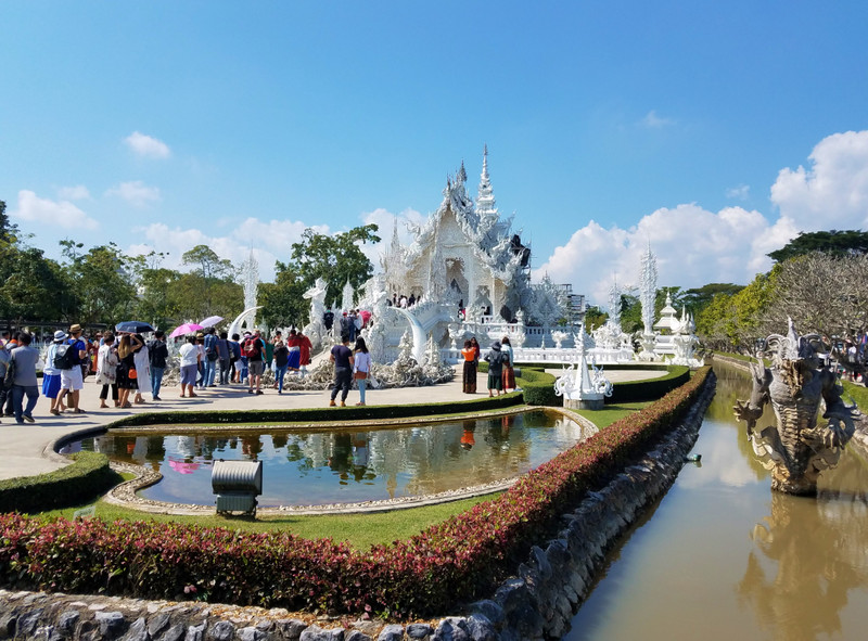 Wat Rong Khun (the White Temple)