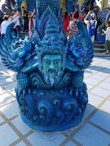Wat Rong Seur Tan (The Blue Temple) 