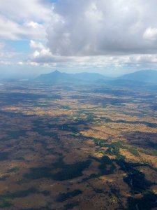 Flying into Pakse