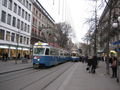 Bahnstrasse, the main shopping strip