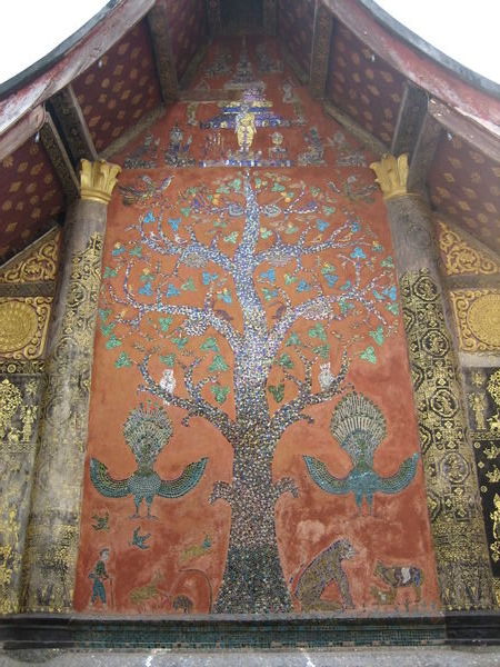 The tree of life at Wat Xieng Thong
