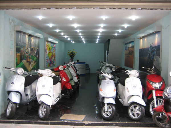 A flash scooter shop
