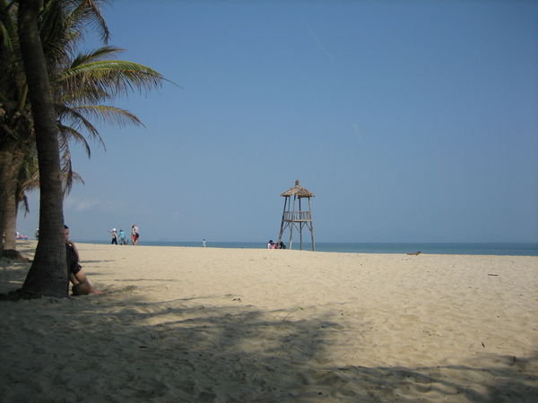 The beach at Hoi An