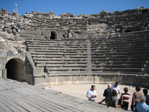 The theatre at Umm Qais