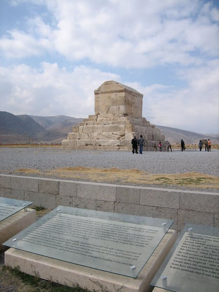 The tomb of Cyrus the Great at Pasagad