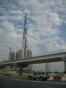 A really, really, really tall building. They are also in the process of constructing an elevated railway system throughout Dubai.