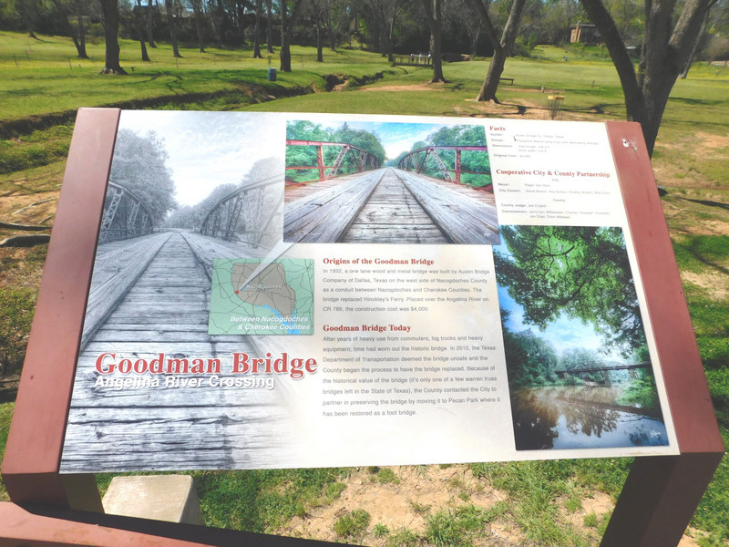 Goodman Bridge Historic Marker