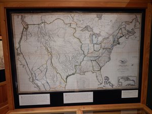 1816 USA map
