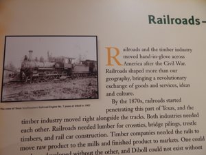 East Texas lumber & railroads