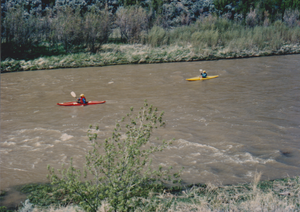 Rio Grande River kayakers