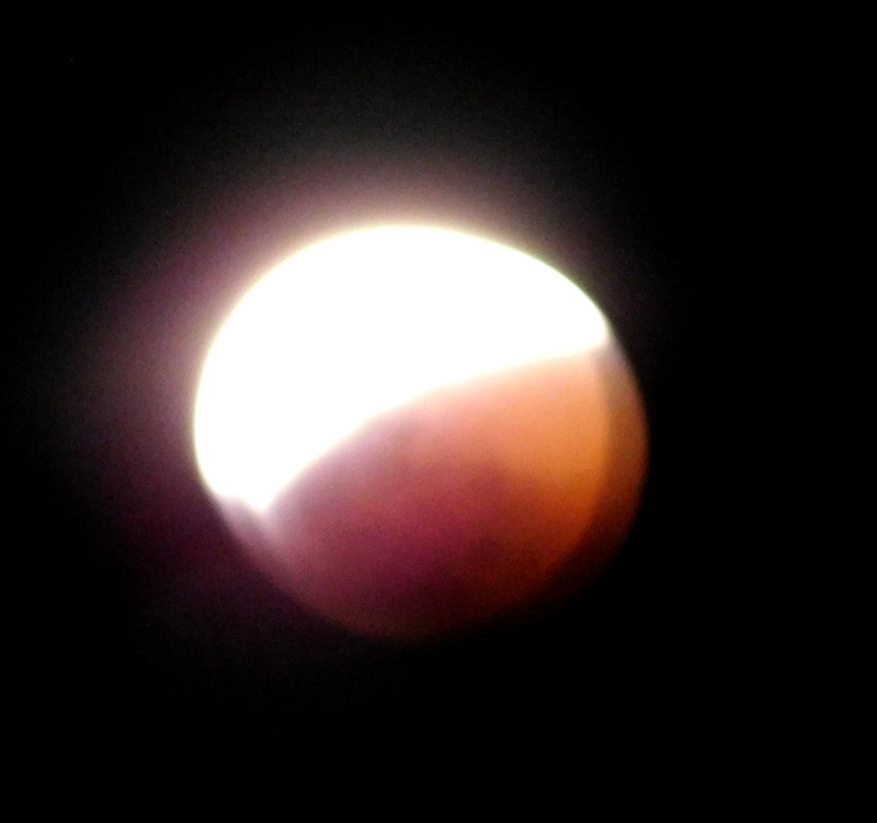 half lunar eclipse
