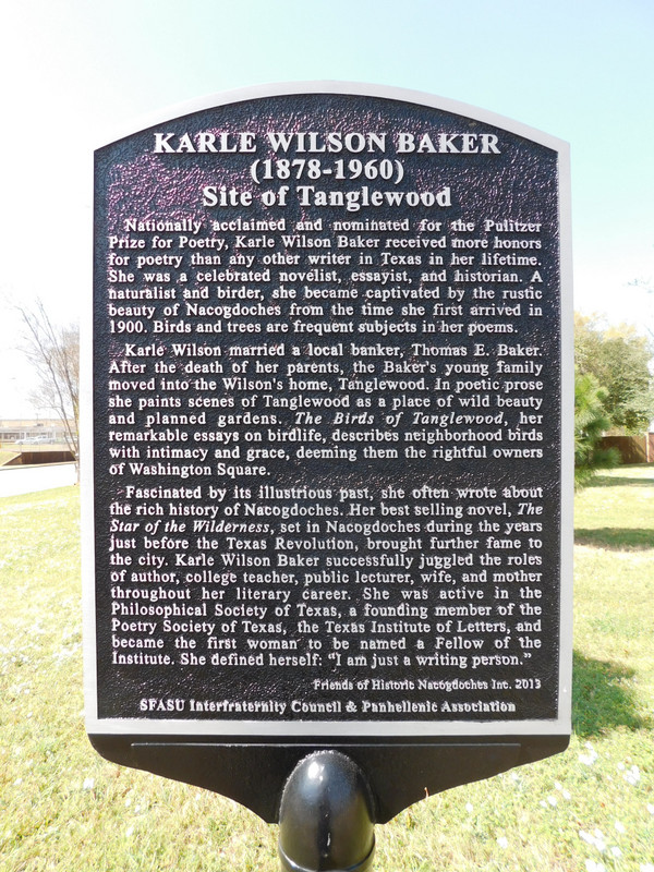Karle Wilson Baker