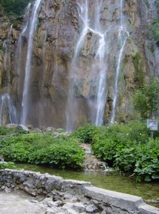 lower lake waterfalls