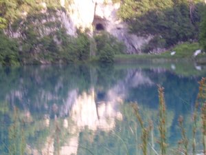 lower lake cave B reflection