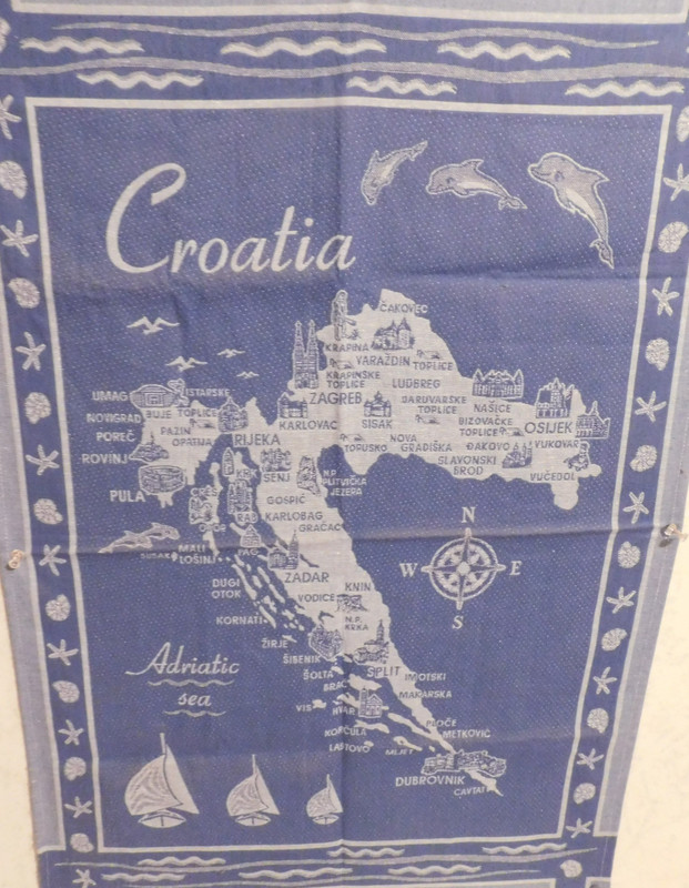 Croatia map purchase