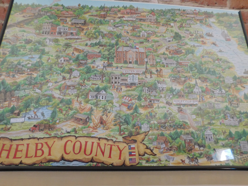 Shelby County neat map