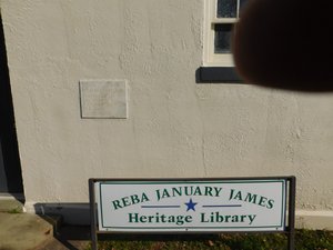 Heritage Library & my finger