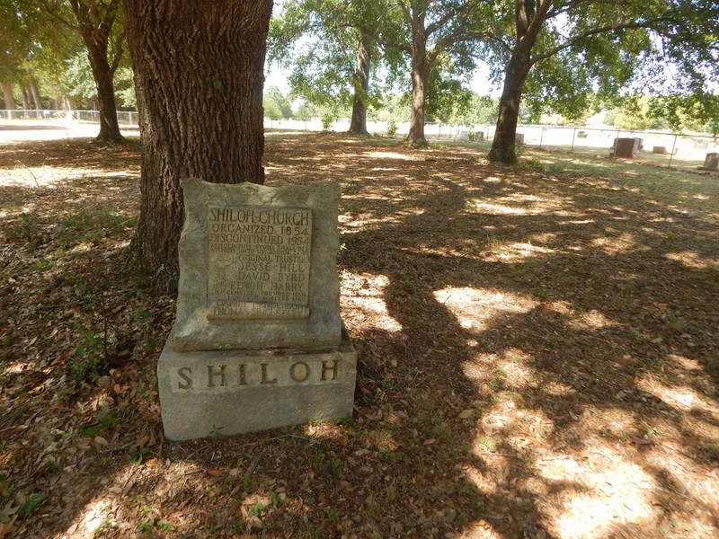 Shiloh Church marker