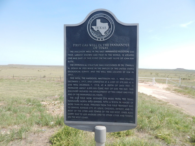 first gas well Historic Marker