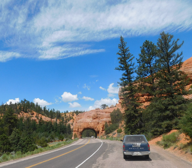 Red Canyon highway tunnel