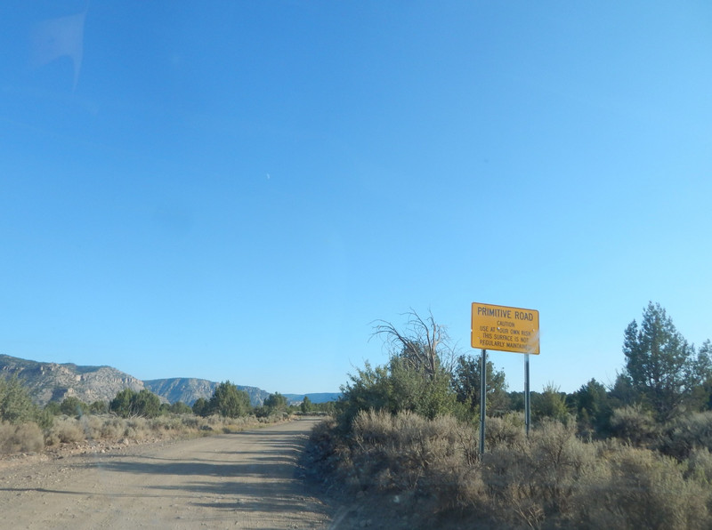 BLM, Toroweap warning sign