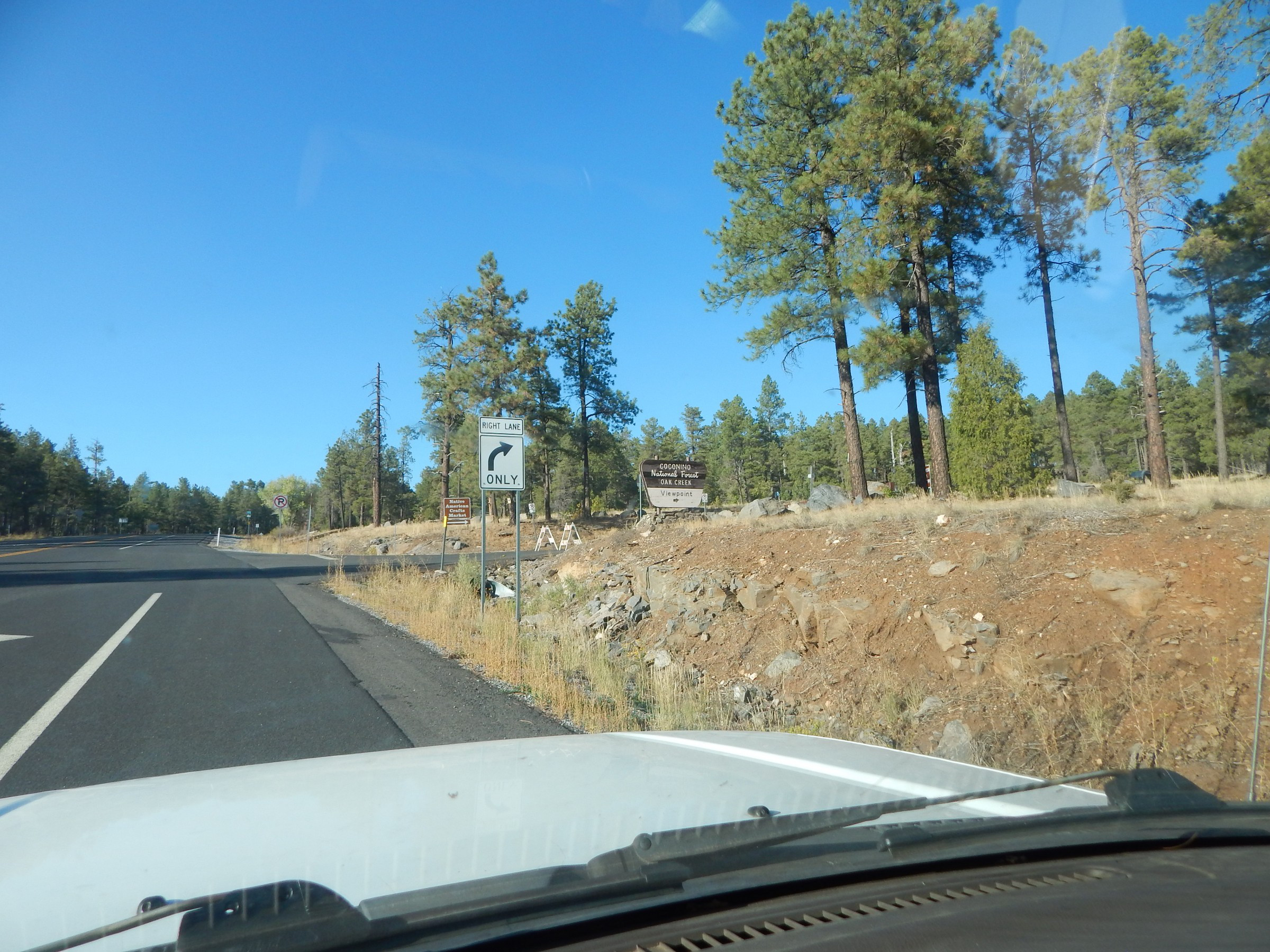 Us Hwy 89a Oak Creek Canyon Overlook Photo 9011